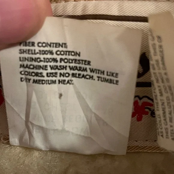 Vintage Walls‎ Canvas Sherpa Lined Vest - Picture 5 of 7